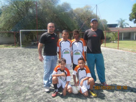 Time Campeão do Flamengo Pré Mirim 